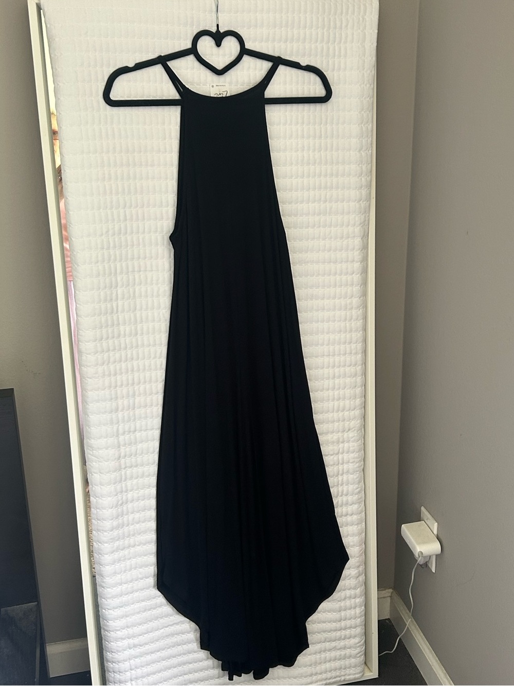 Livi by Olivia Rae Black High-Neck High-Low Maxi Dress - Picture 8 of 9